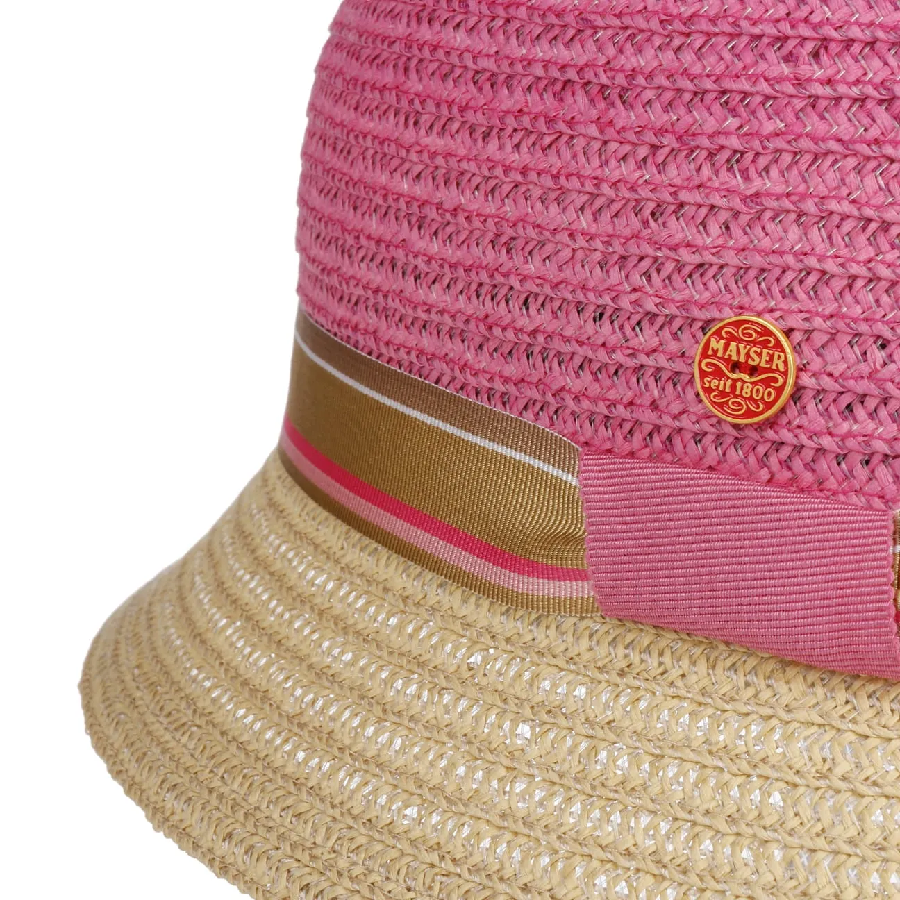 Nanni Twotone Straw Hat by Mayser