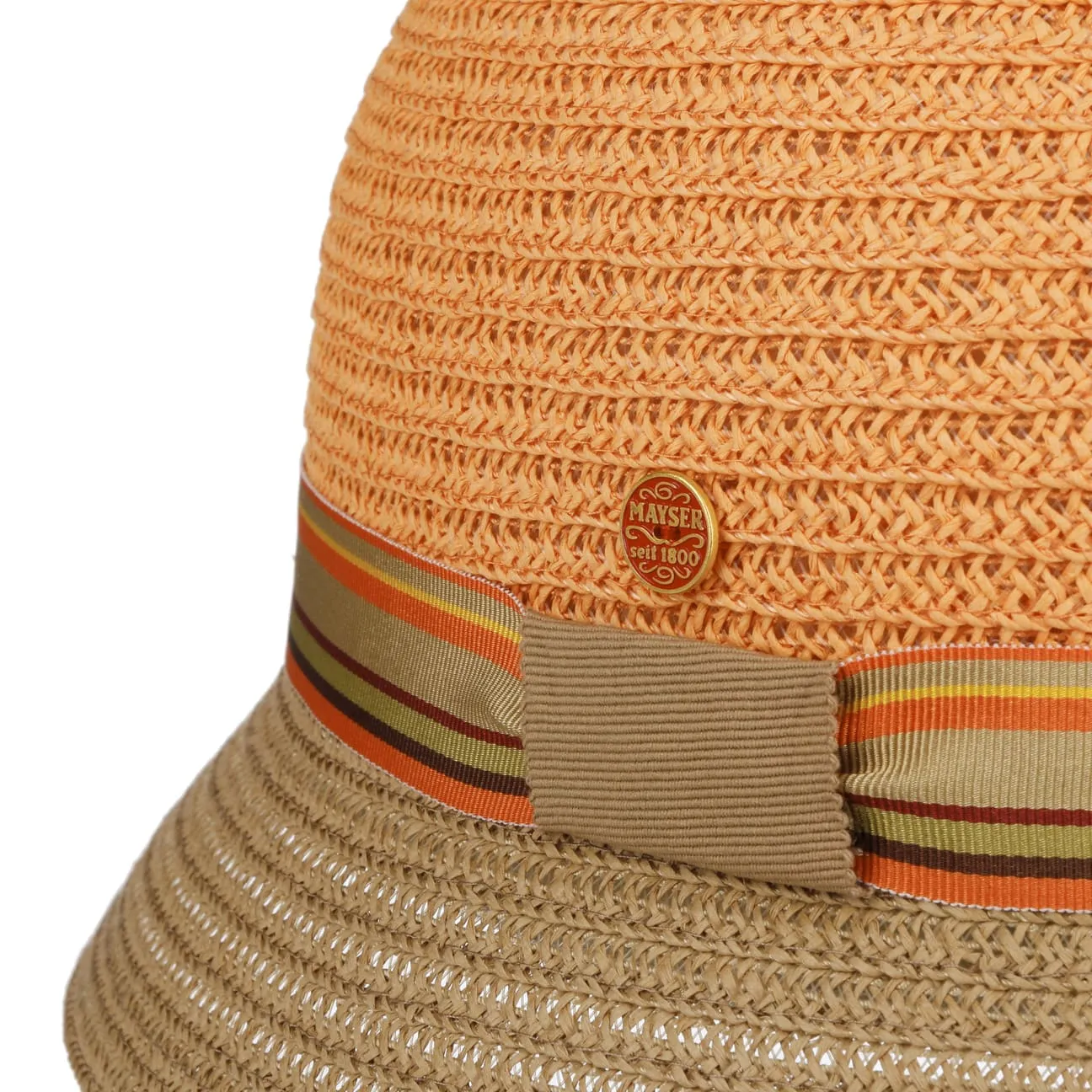 Nanni Twotone Straw Hat by Mayser