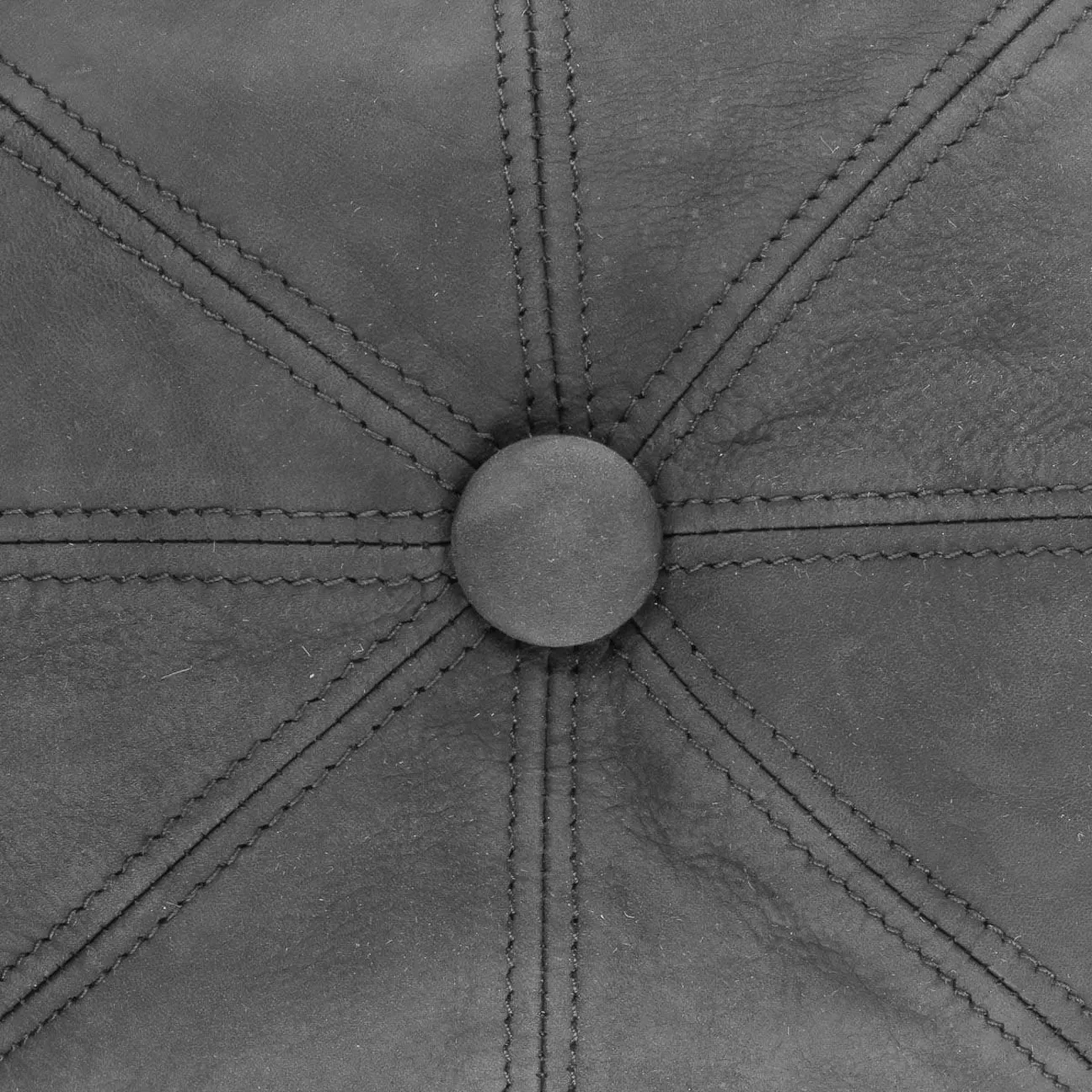 Nappa Wax Leather Flat Cap by Lierys