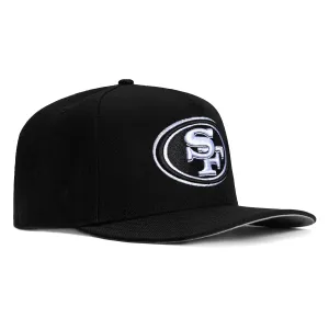 New Era 9Fifty A-Frame San Francisco 49ers Snapback Hat - Black. White