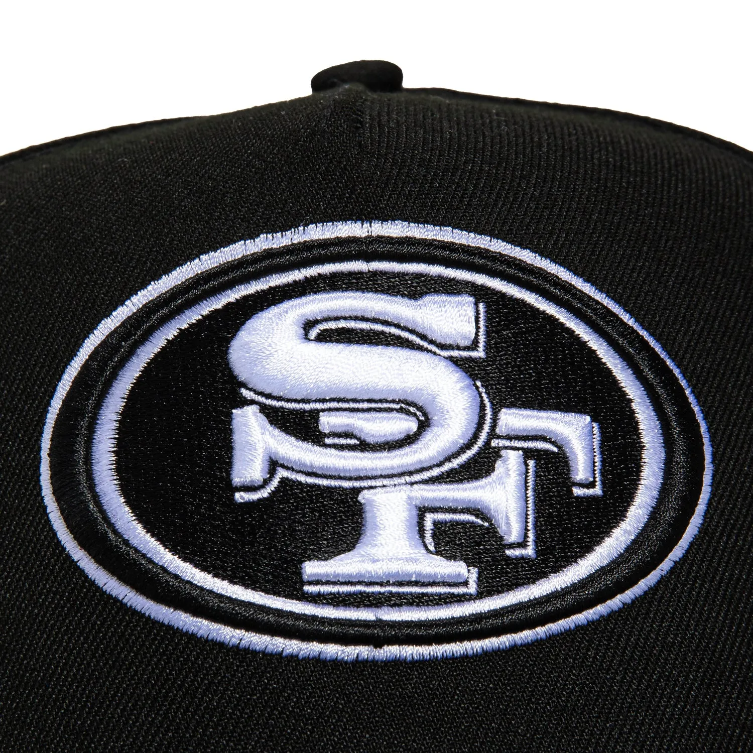 New Era 9Fifty A-Frame San Francisco 49ers Snapback Hat - Black. White