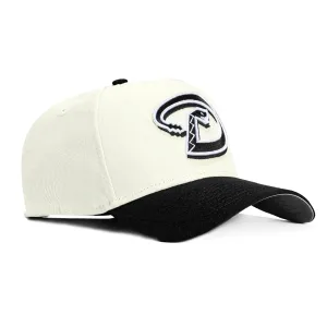 New Era 9Forty A-Frame Arizona Diamondbacks D Snapback Hat - White, Black
