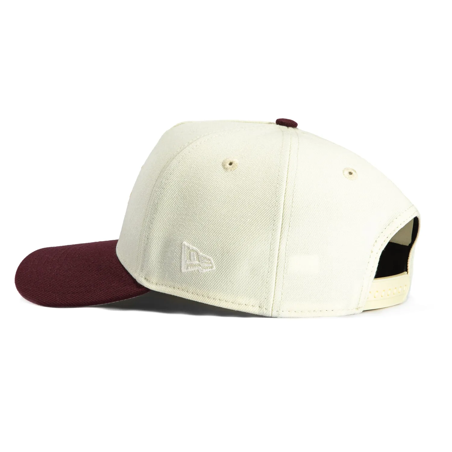 New Era 9Forty A-Frame Arizona State Sun Devils Sparky Flame Hat - White, Maroon