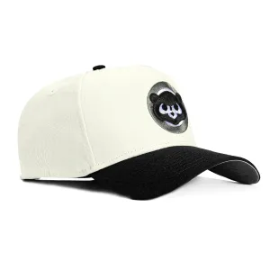 New Era 9Forty A-Frame Chicago Cubs Snapback Hat - White, Black
