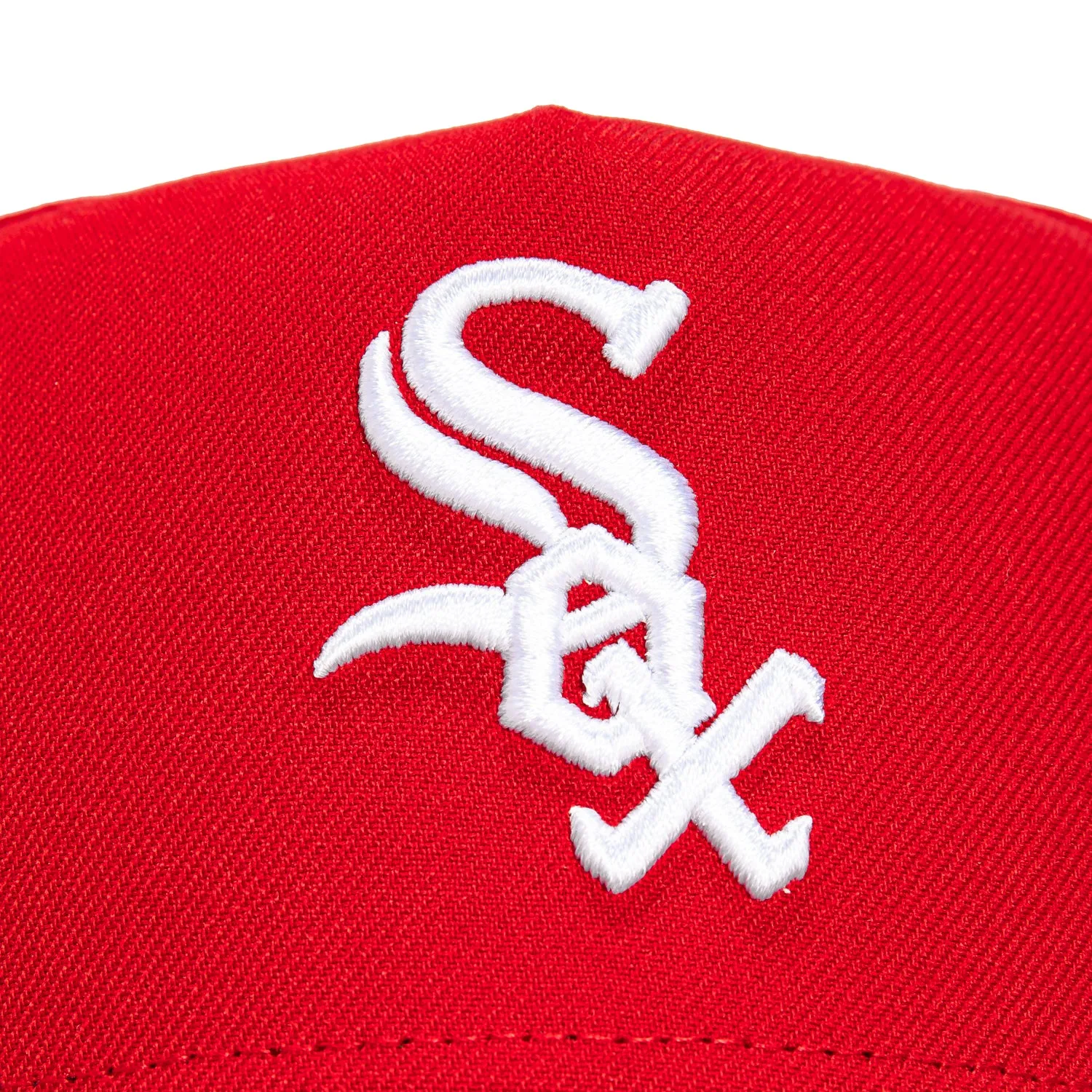 New Era 9Forty A-Frame Chicago White Sox Snapback Hat - Red, White