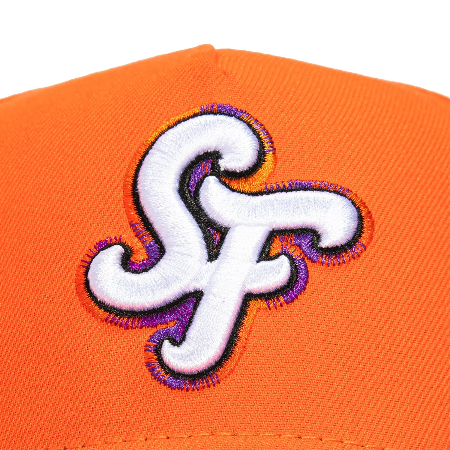 New Era 9Forty A-Frame City Connect San Francisco Giants Game Snapback Hat - Orange