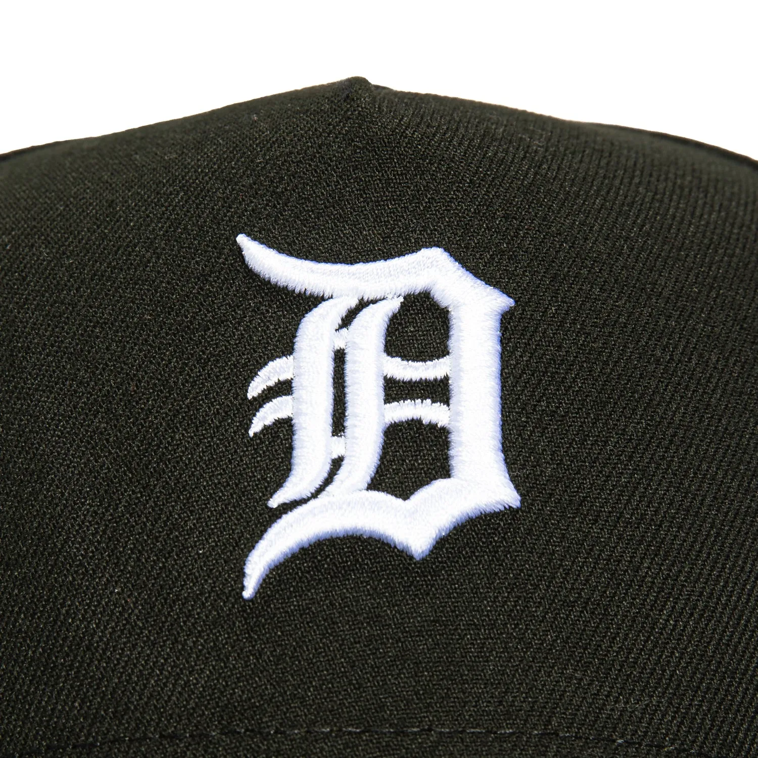 New Era 9Forty A-Frame Detroit Tigers Snapback Hat - Black, White