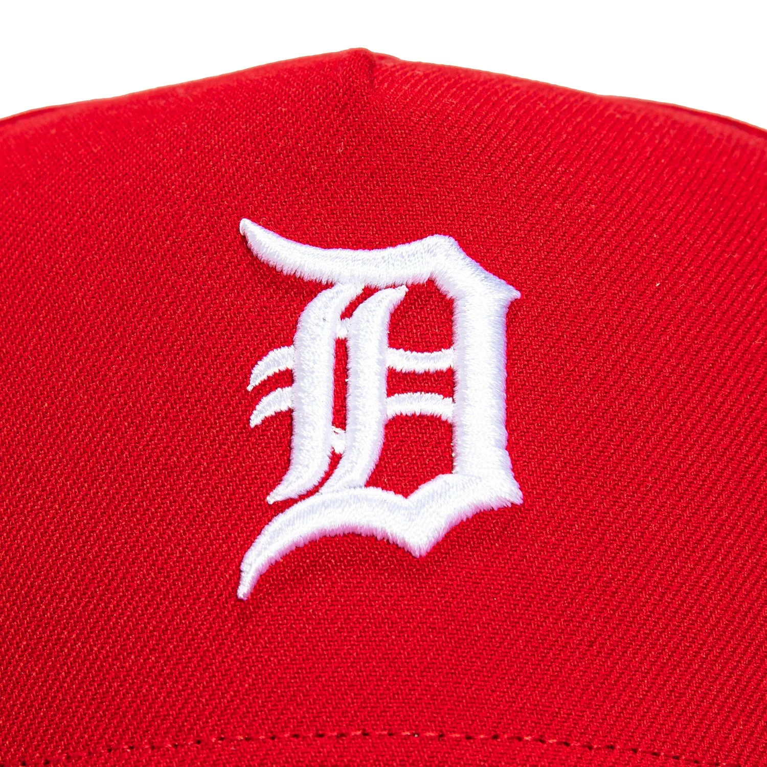 New Era 9Forty A-Frame Detroit Tigers Snapback Hat - Red, White