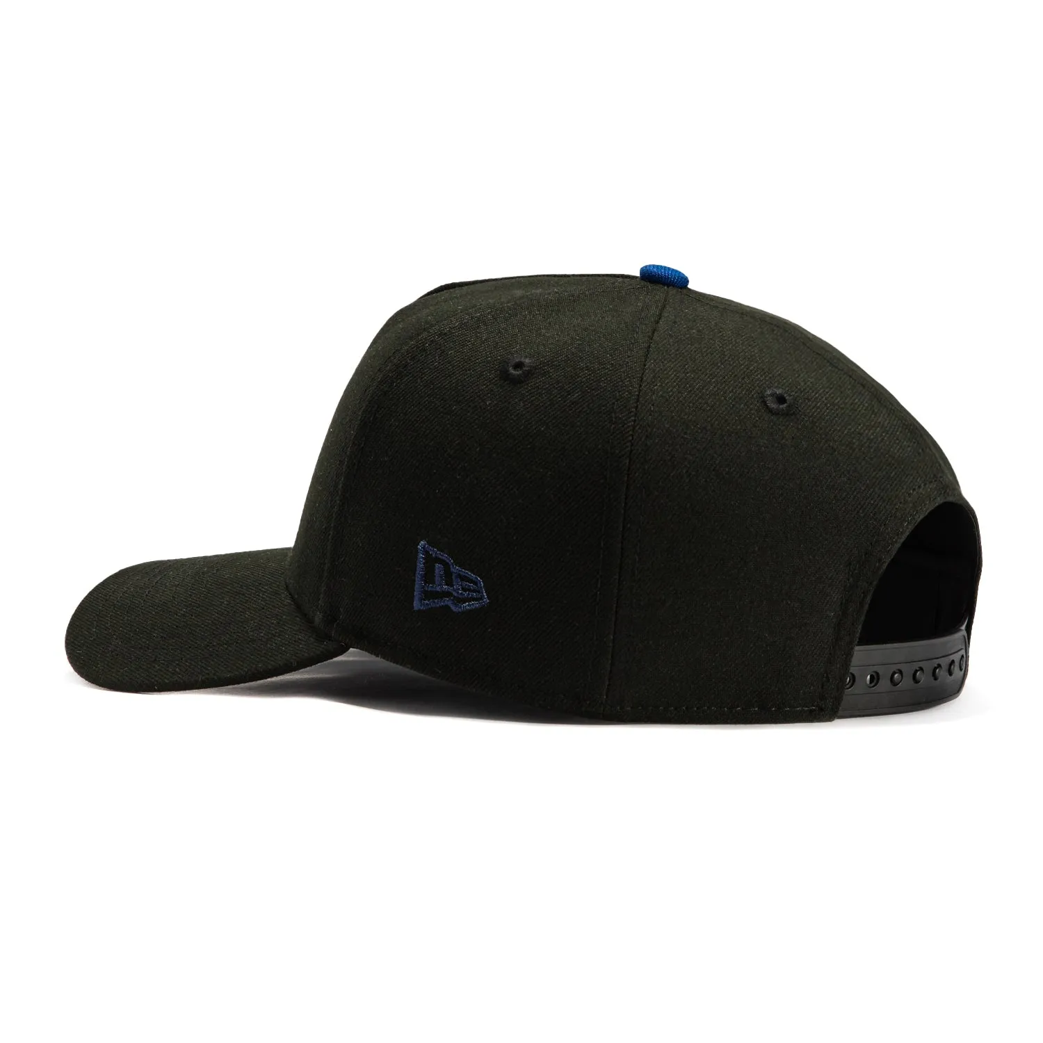 New Era 9Forty A-Frame Golden State Warriors Snapback Fill Logo Hat - Black