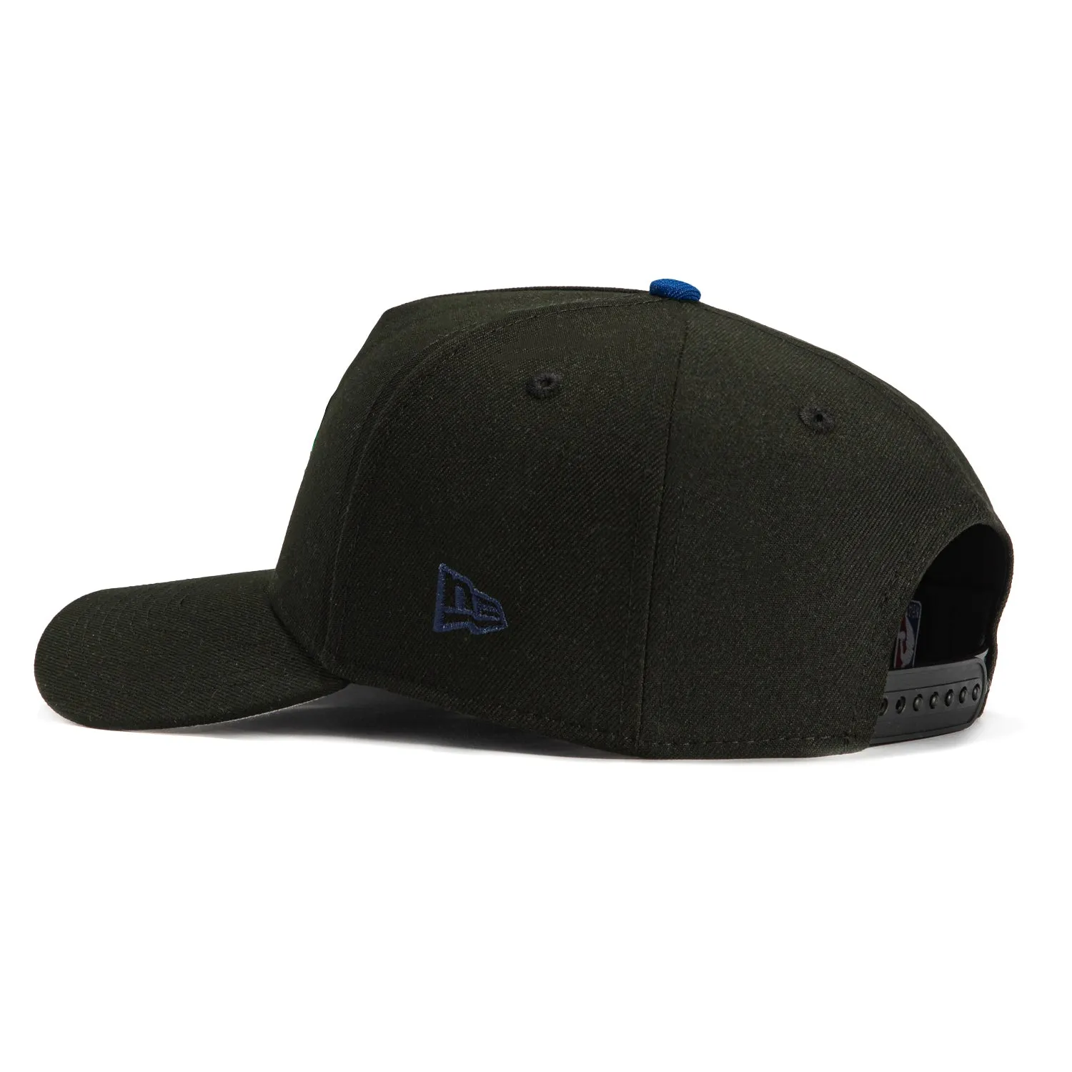 New Era 9Forty A-Frame Golden State Warriors Stephen Curry 30 Trolley Snapback Hat - Black