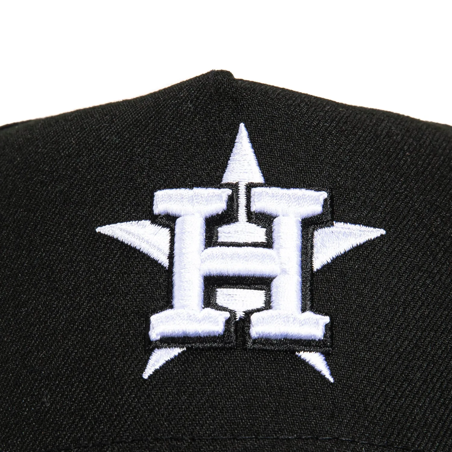 New Era 9Forty A-Frame Houston Astros Snapback Hat - Black. White