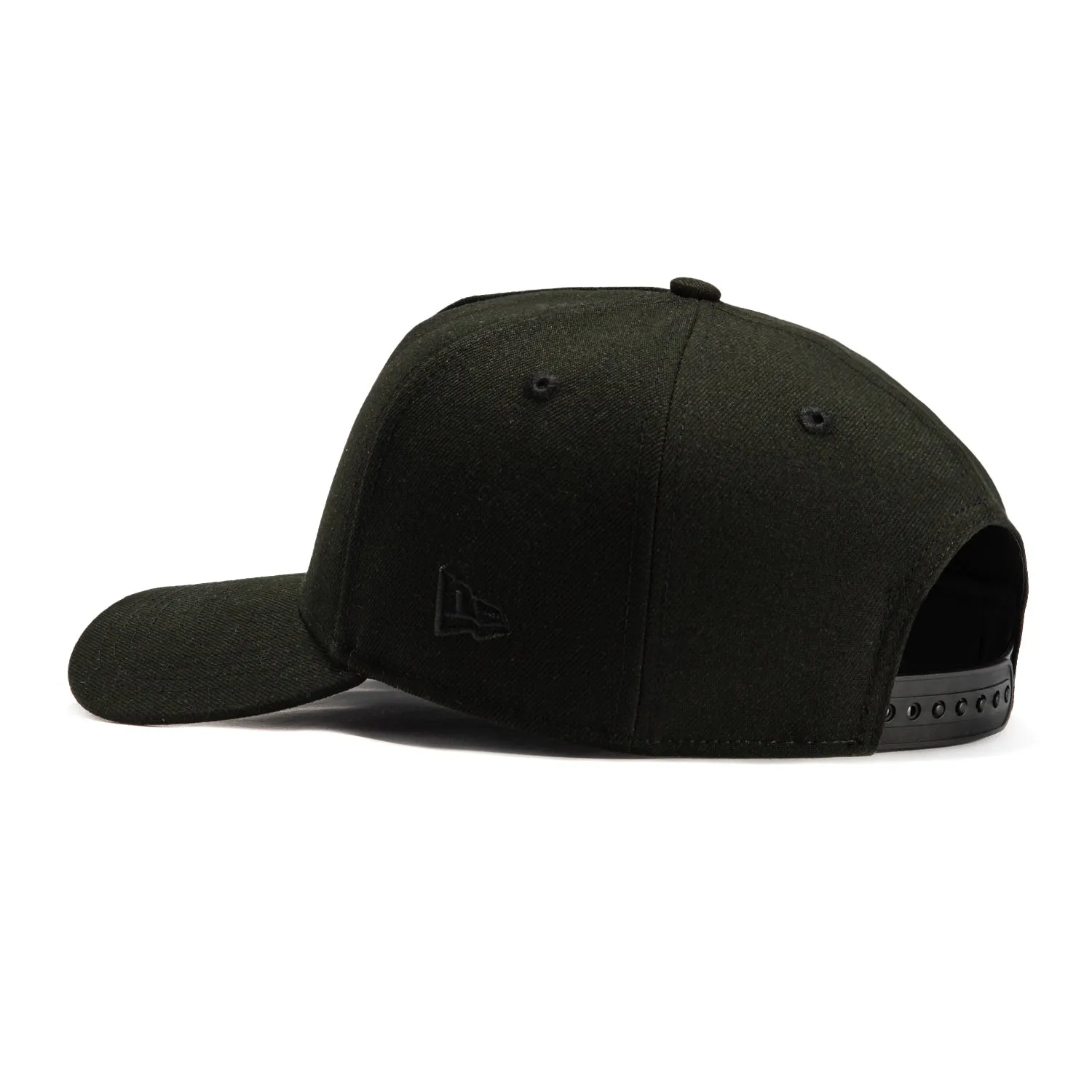 New Era 9Forty A-Frame Los Angeles Dodgers Korea Flag Patch Hat - Black, White