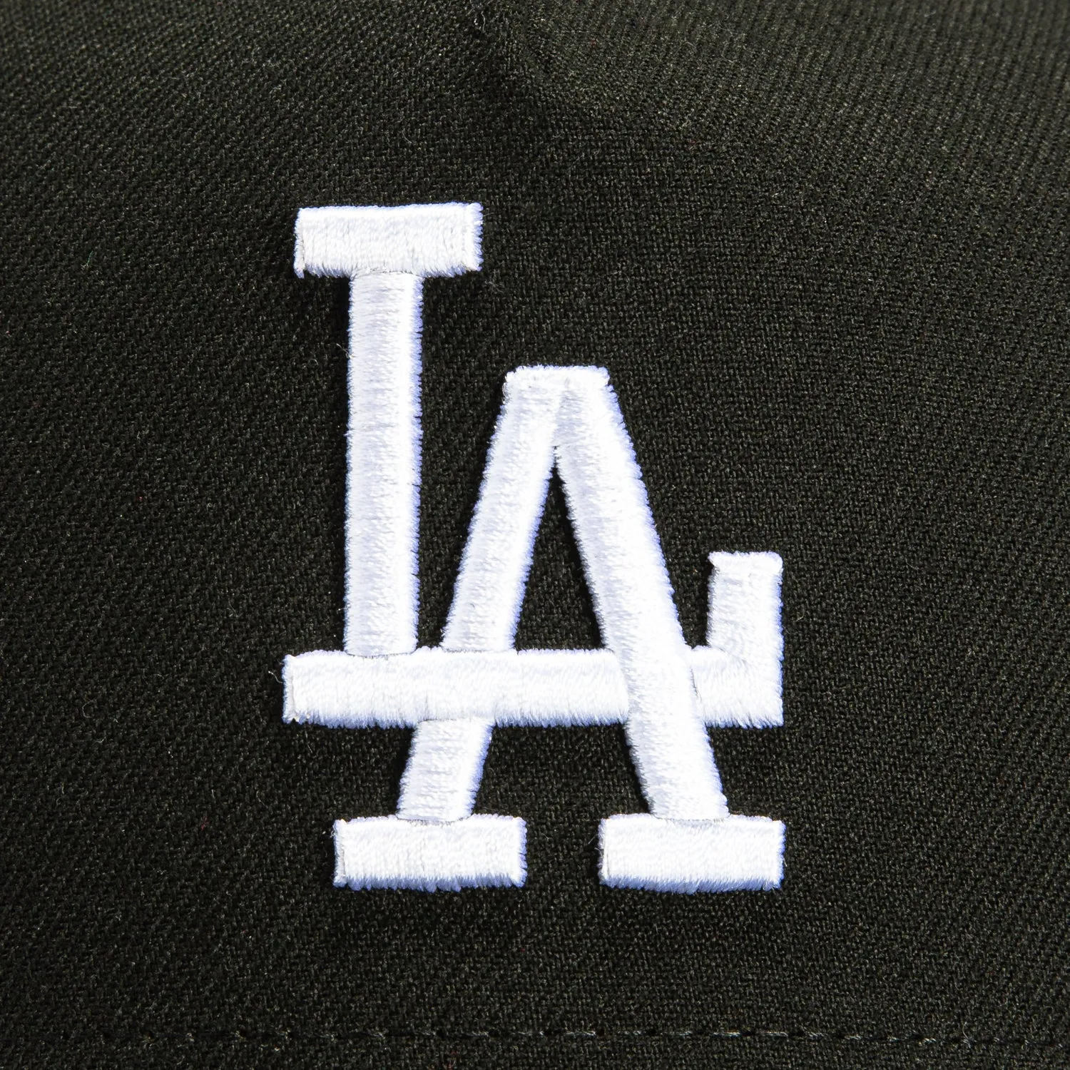 New Era 9Forty A-Frame Los Angeles Dodgers Korea Flag Patch Hat - Black, White