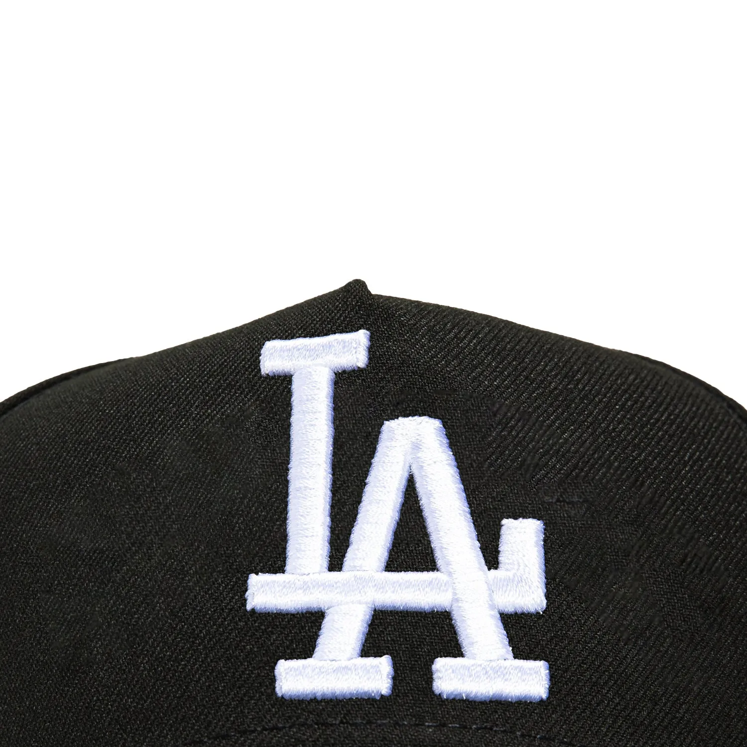 New Era 9Forty A-Frame Los Angeles Dodgers Snapback Hat - Black. White