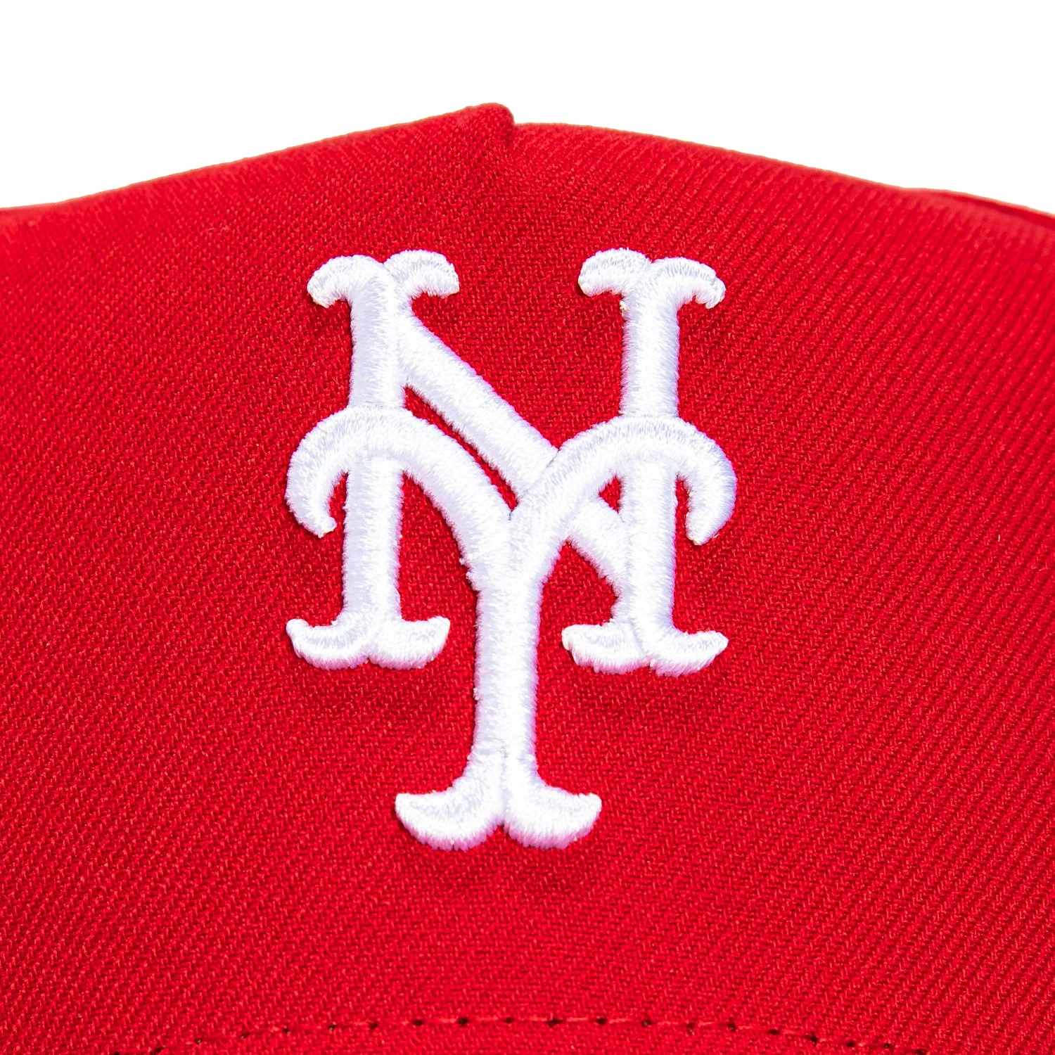 New Era 9Forty A-Frame New York Mets Snapback Hat - Red, White