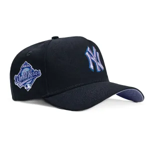 New Era 9Forty A-Frame New York Yankees 1996 World Series Patch Snapback Hat - Navy
