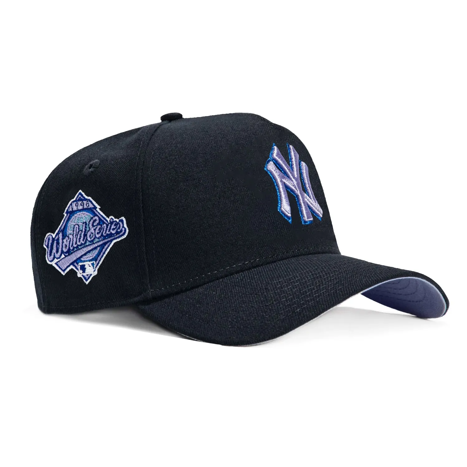 New Era 9Forty A-Frame New York Yankees 1996 World Series Patch Snapback Hat - Navy