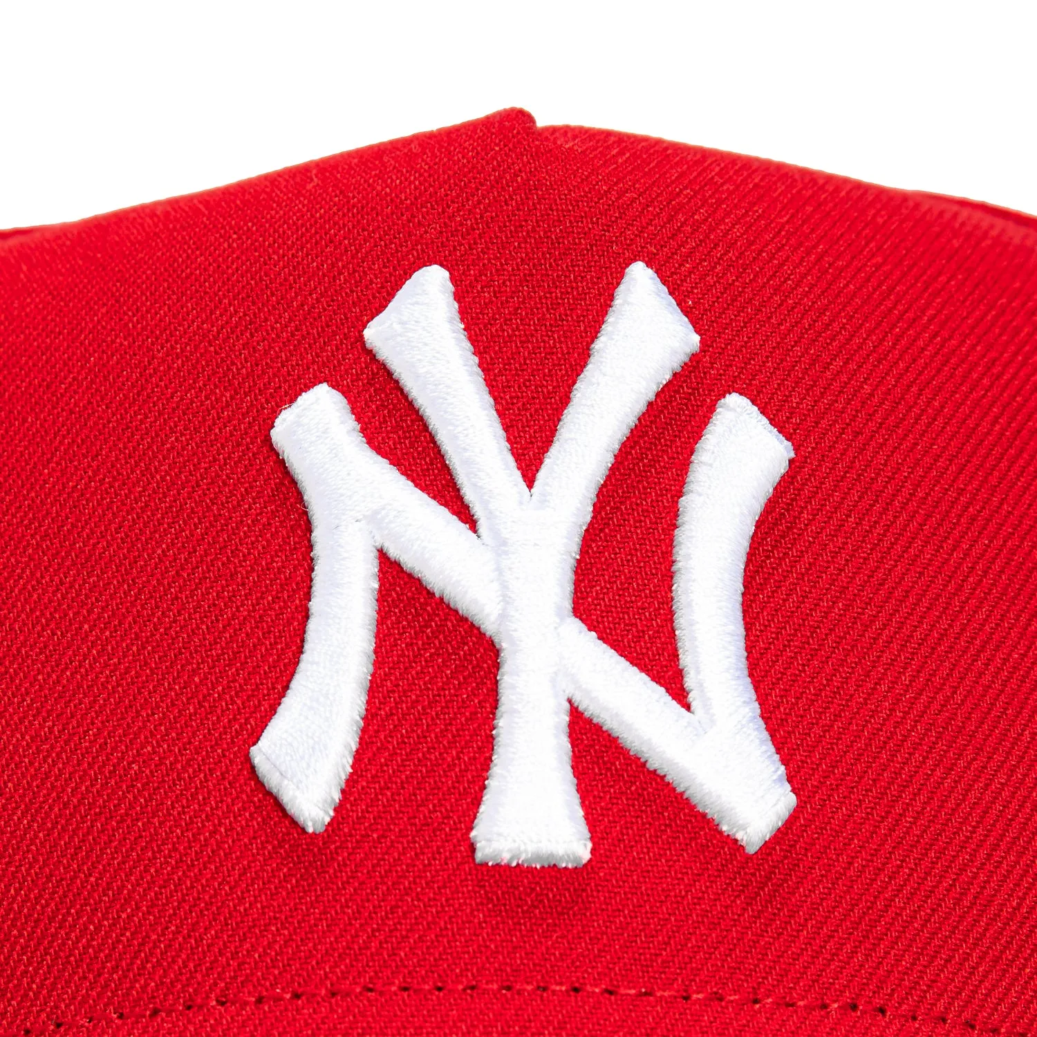 New Era 9Forty A-Frame New York Yankees Snapback Hat - Red, White