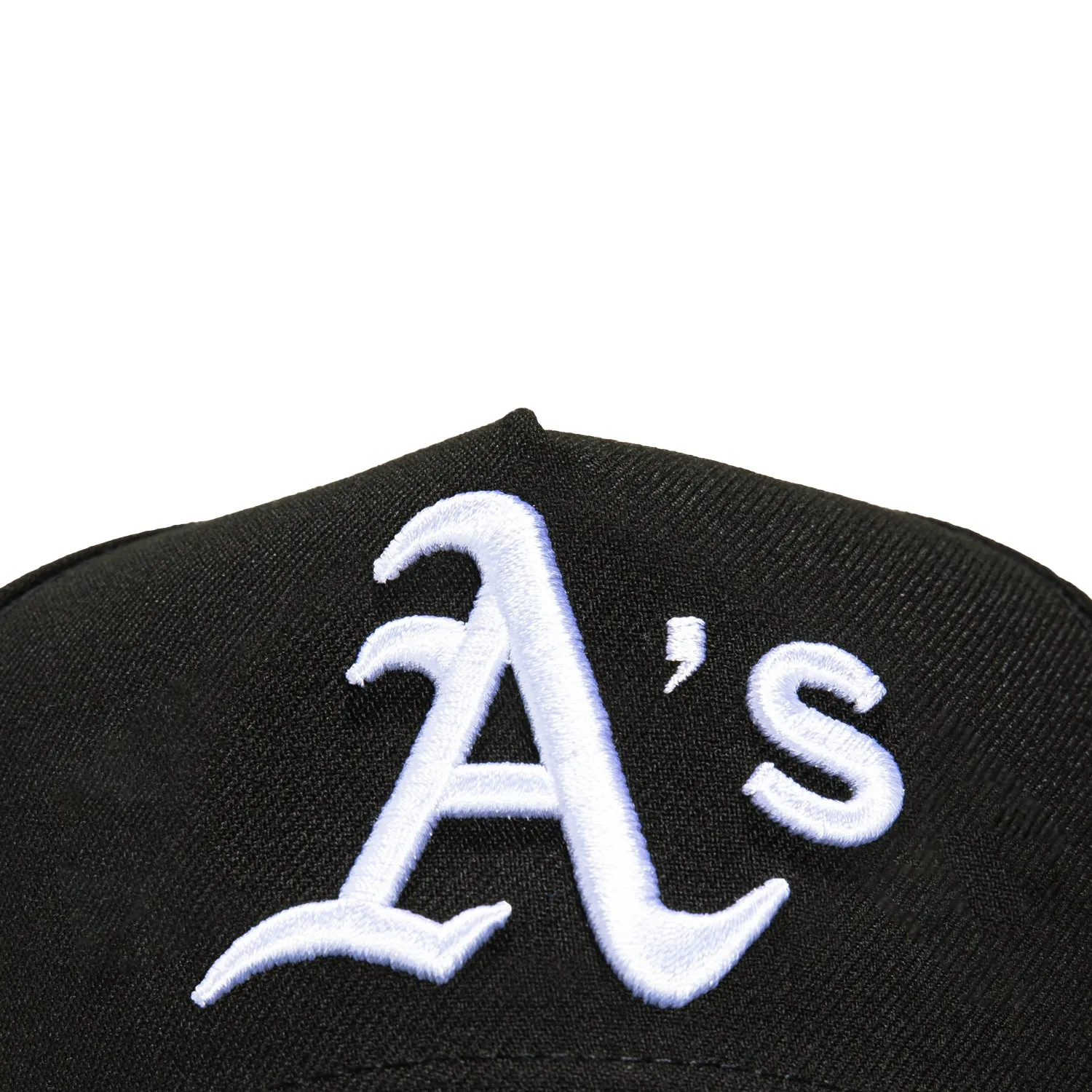New Era 9Forty A-Frame Oakland Athletics Snapback Hat - Black, White