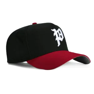 New Era 9Forty A-Frame Philadelphia Phillies 1925 Snapback Hat - Black, Cardinal