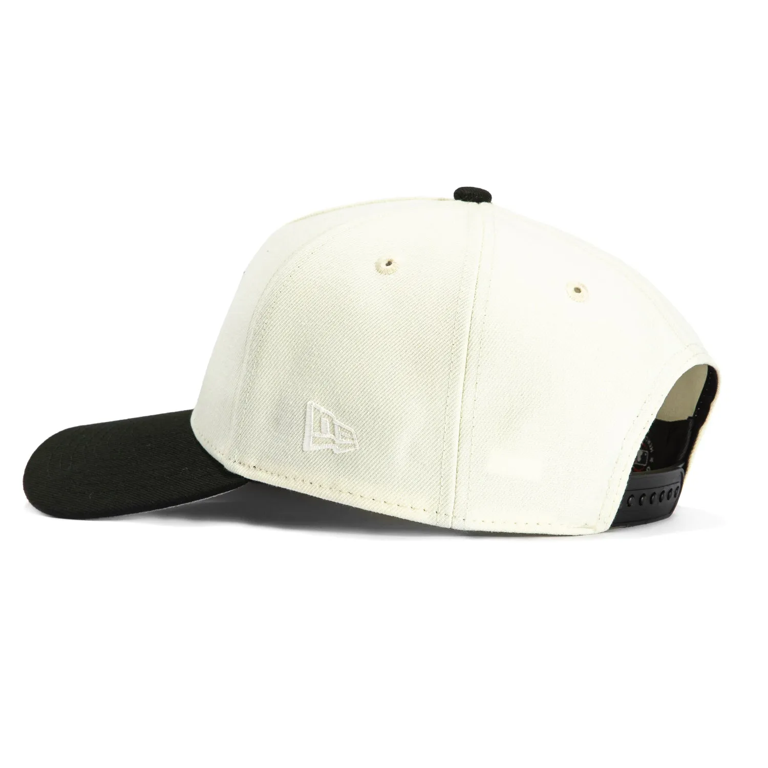 New Era 9Forty A-Frame San Francisco Giants Snapback Hat - White, Black