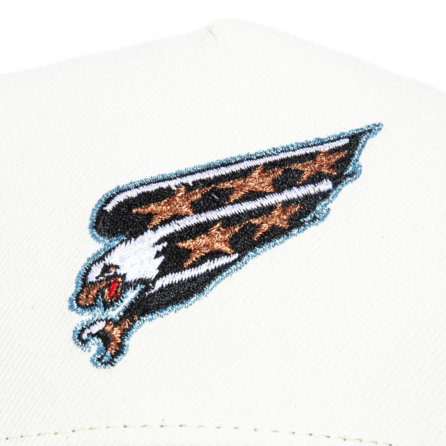 New Era 9Forty A-Frame White Dome Washington Capitals Snapback Hat - White, Black