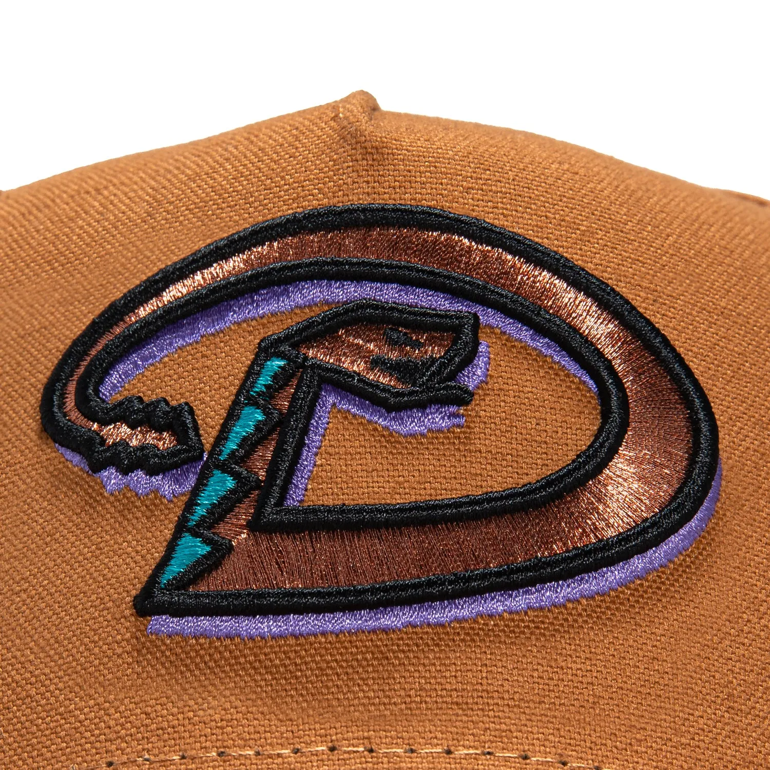 New Era 9Forty Arizona Diamondbacks 2001 World Series Patch Snapback Hat - Khaki