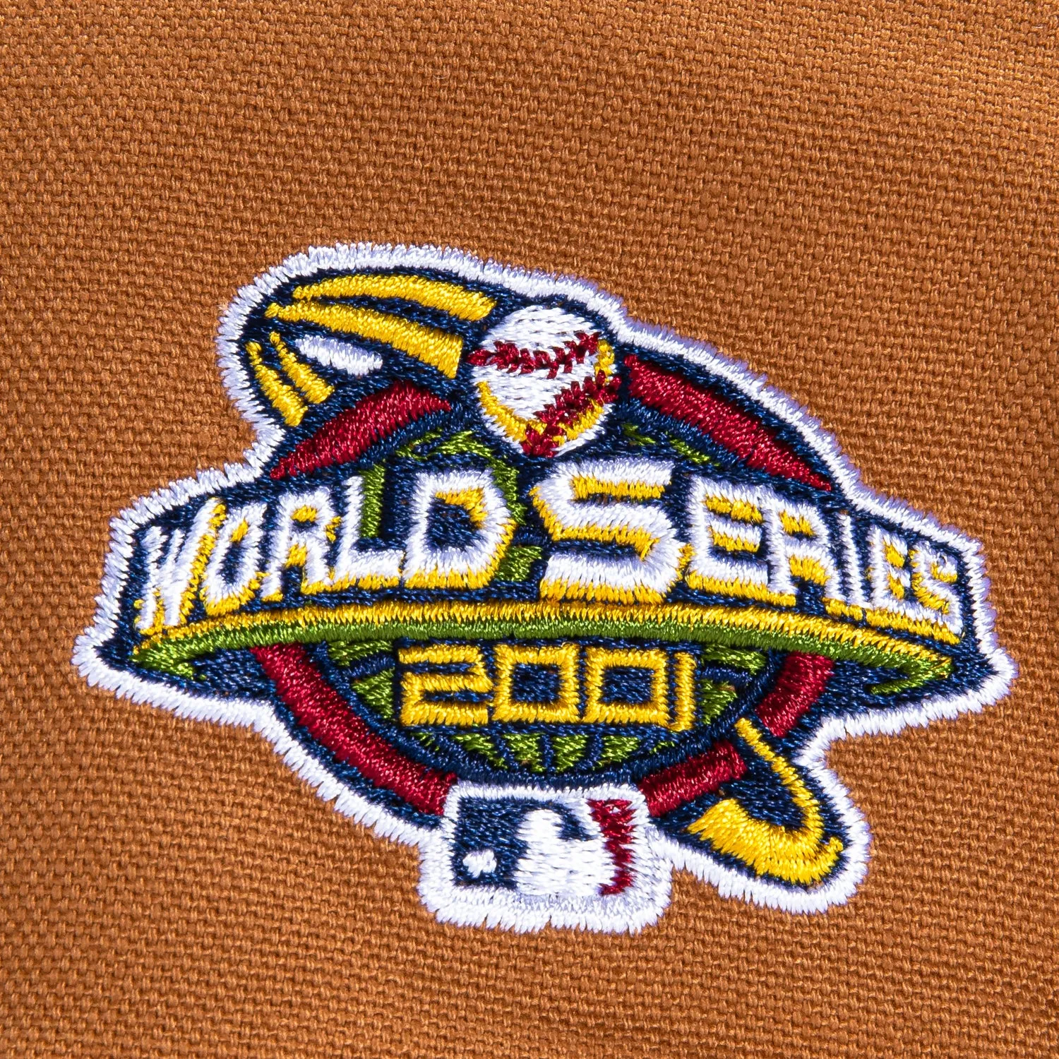 New Era 9Forty Arizona Diamondbacks 2001 World Series Patch Snapback Hat - Khaki