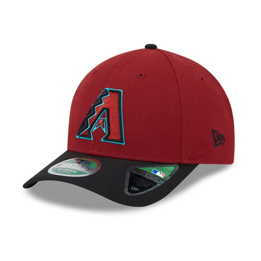 New Era 9Forty M-Crown Arizona Diamondbacks Snapback Game Hat - Sedona Red. Black