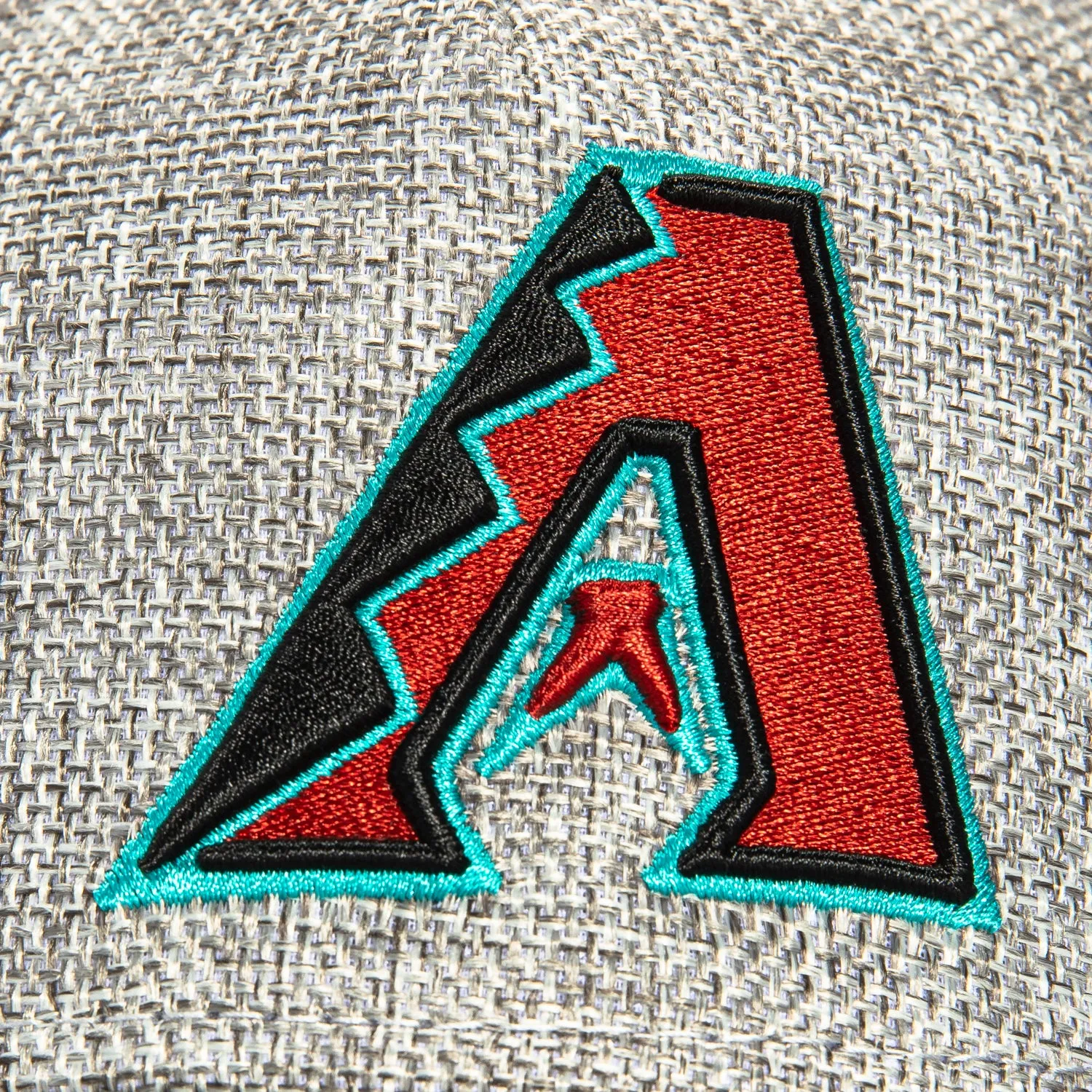 New Era 9Forty M-Crown Cotton Weave Arizona Diamondbacks Snapback Hat - Grey