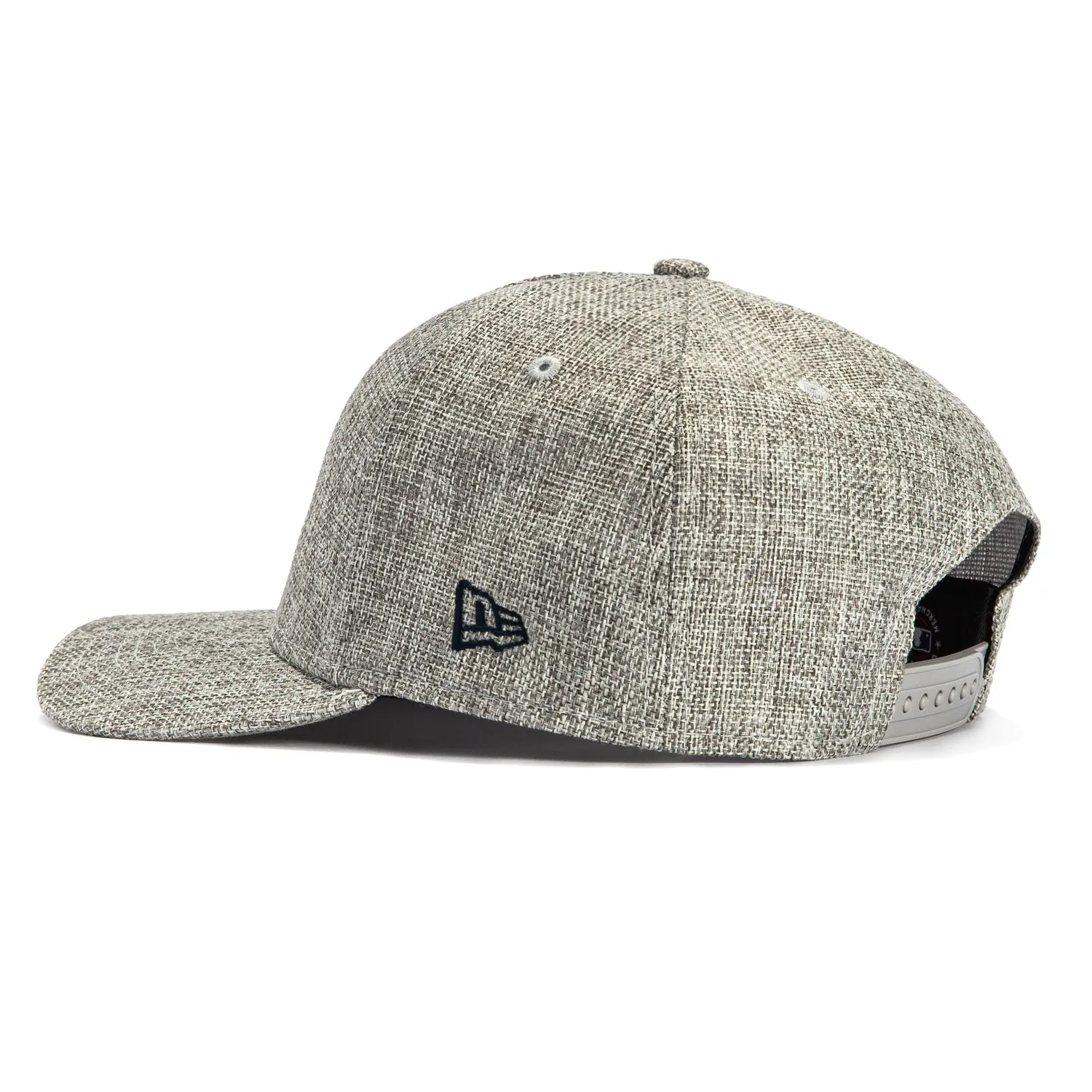 New Era 9Forty M-Crown Cotton Weave Boston Red Sox Snapback Hat - Grey