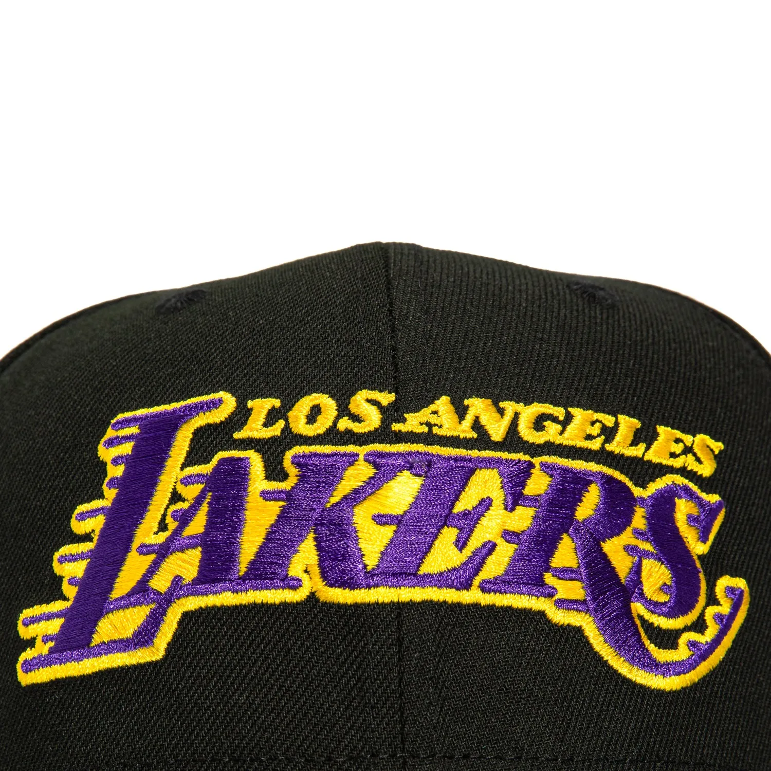 New Era 9Seventy Los Angeles Lakers Alternate Stretch-Snapback Hat - Black, Purple, Gold