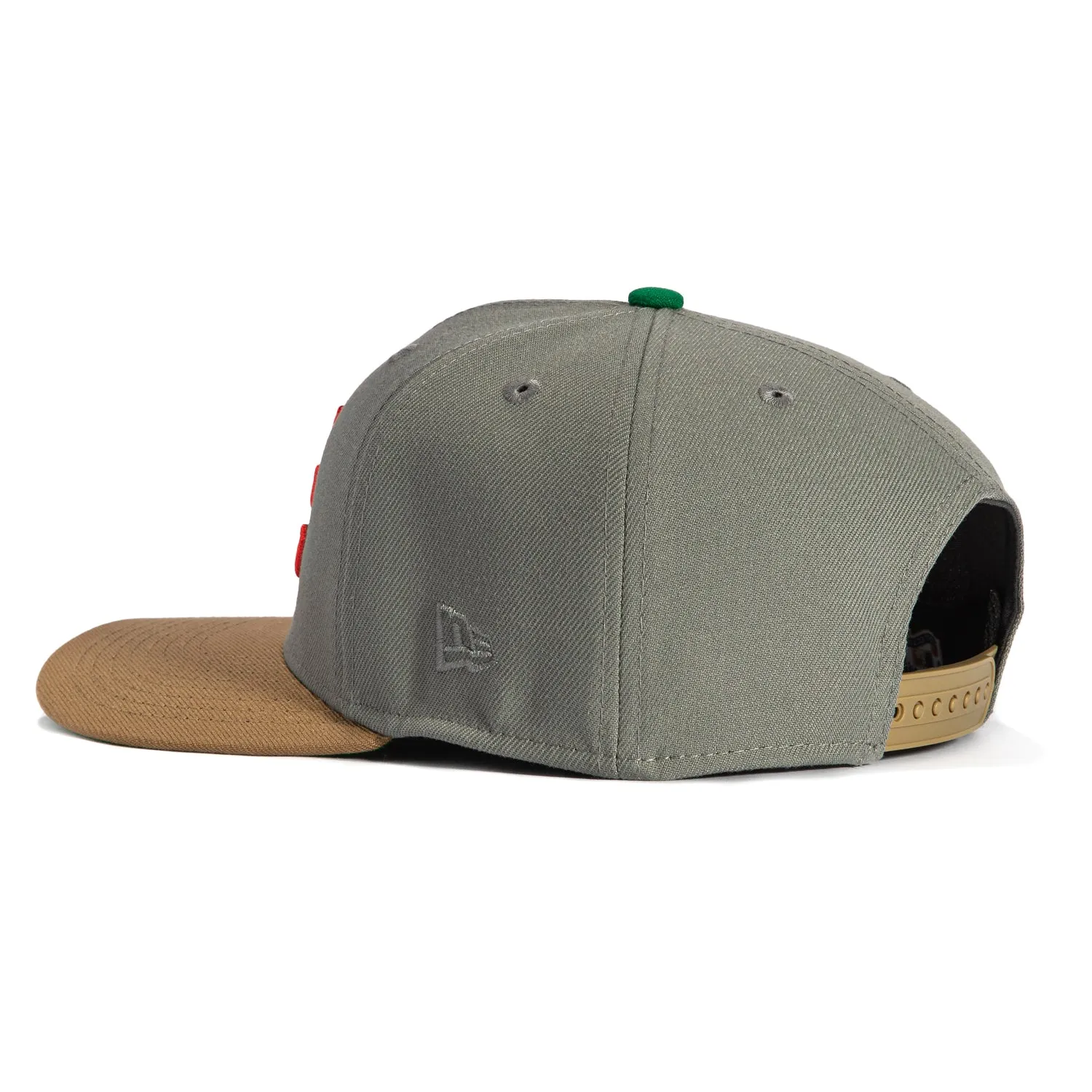 New Era 9Seventy Maxed Out Atlanta Braves Stretch-Snapback Hat - Graphite, Khaki