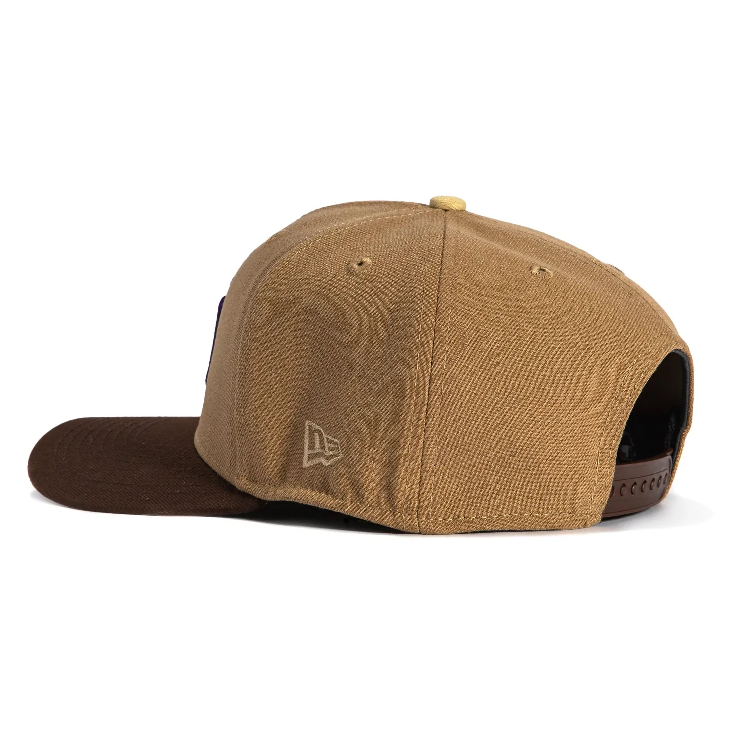 New Era 9Seventy Maxed Out New York Yankees Stretch-Snapback Hat - Khaki, Brown