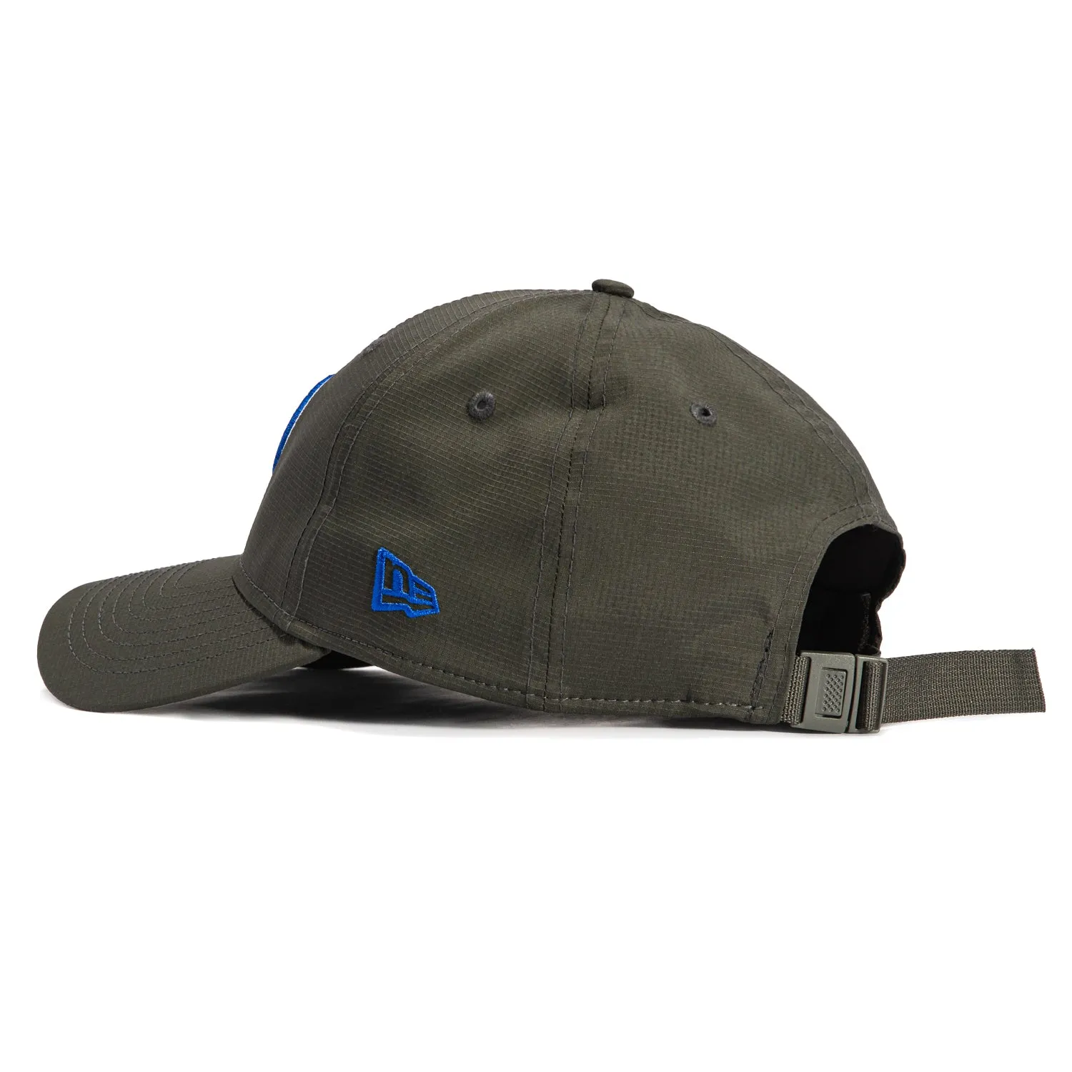 New Era 9twenty Stretch-Snap Ripstop Chicago Cubs Adjustable Logo Hat - Graphite