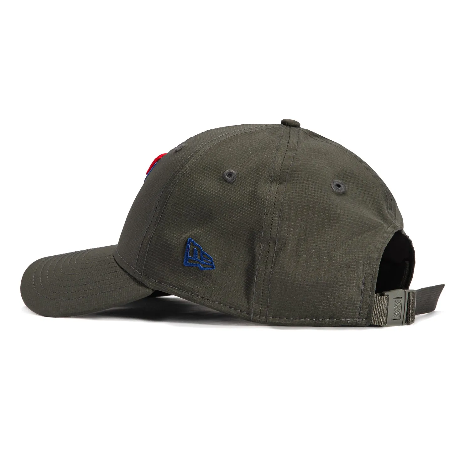 New Era 9twenty Stretch-Snap Ripstop Texas Rangers Adjustable Hat - Graphite