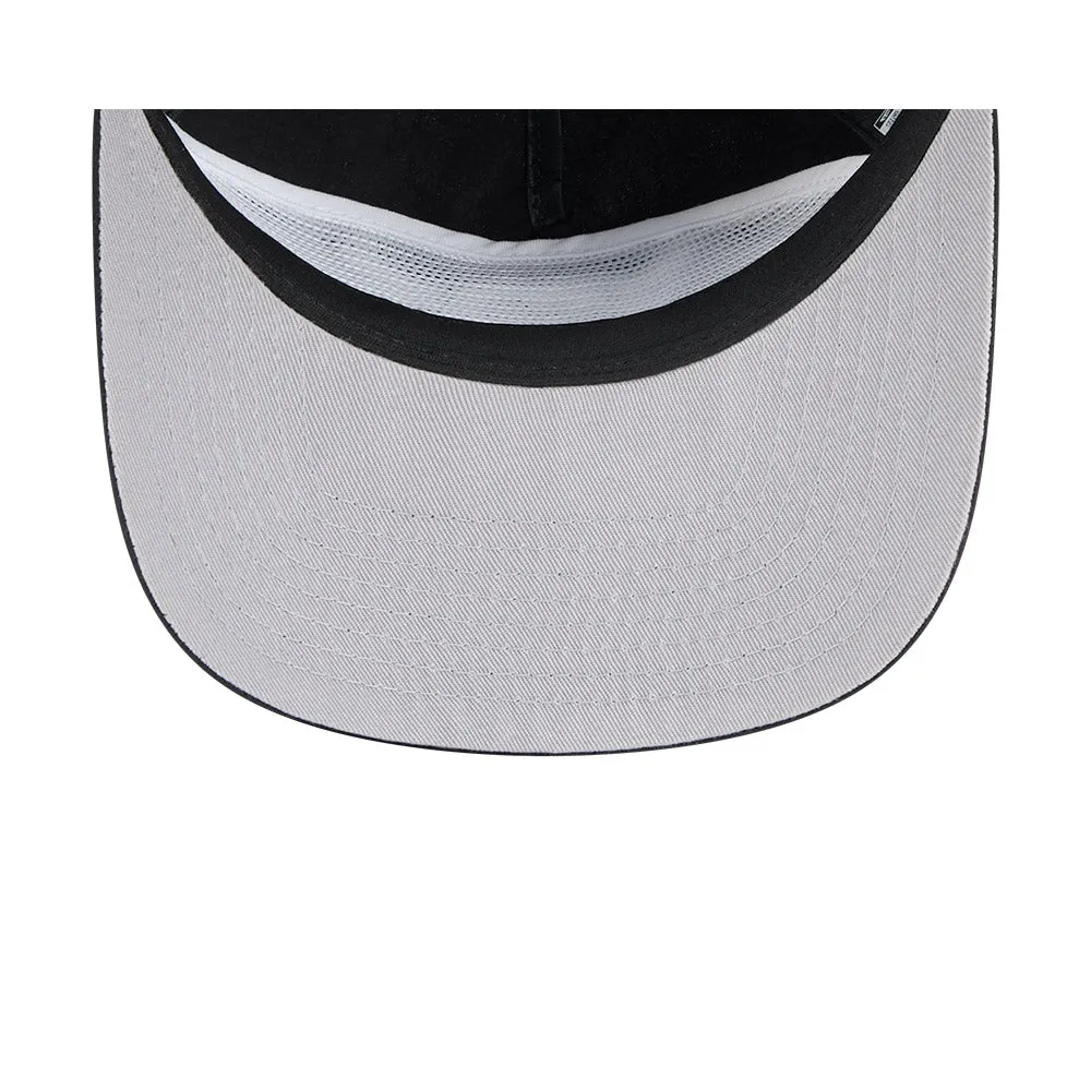 New Era Golfer Everyday Nylon Chicago Bulls Strapback Hat - Black