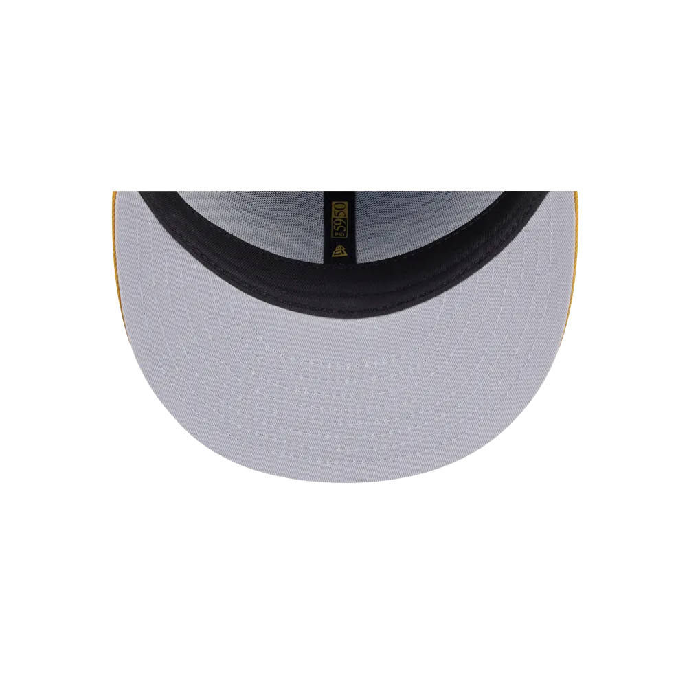 New Era Miami HEAT Black & Gold Fitted Hat