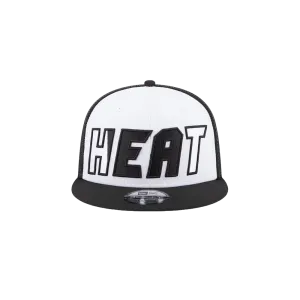 New Era Miami HEAT B/W Snapback