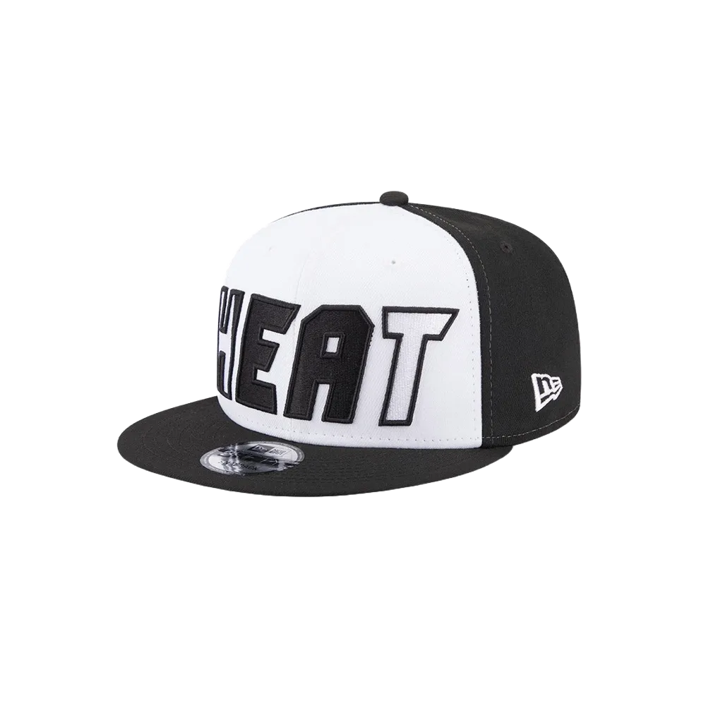 New Era Miami HEAT B/W Snapback