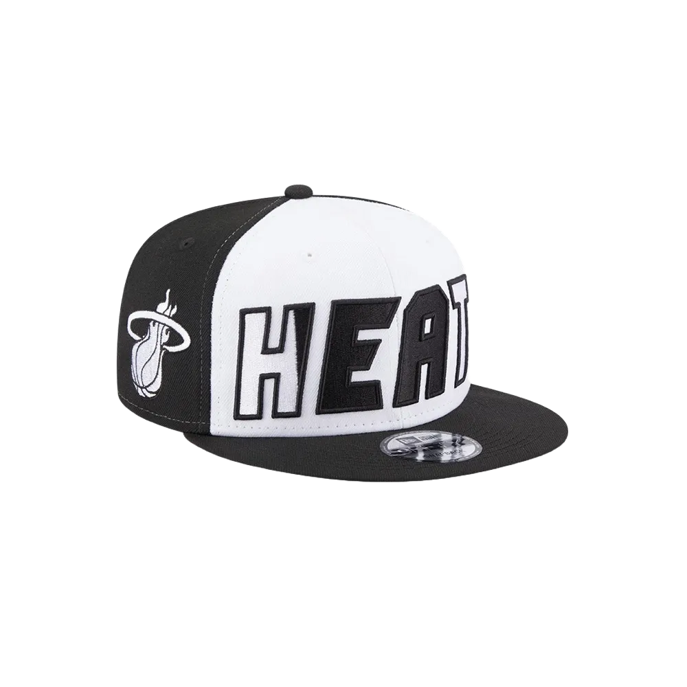 New Era Miami HEAT B/W Snapback