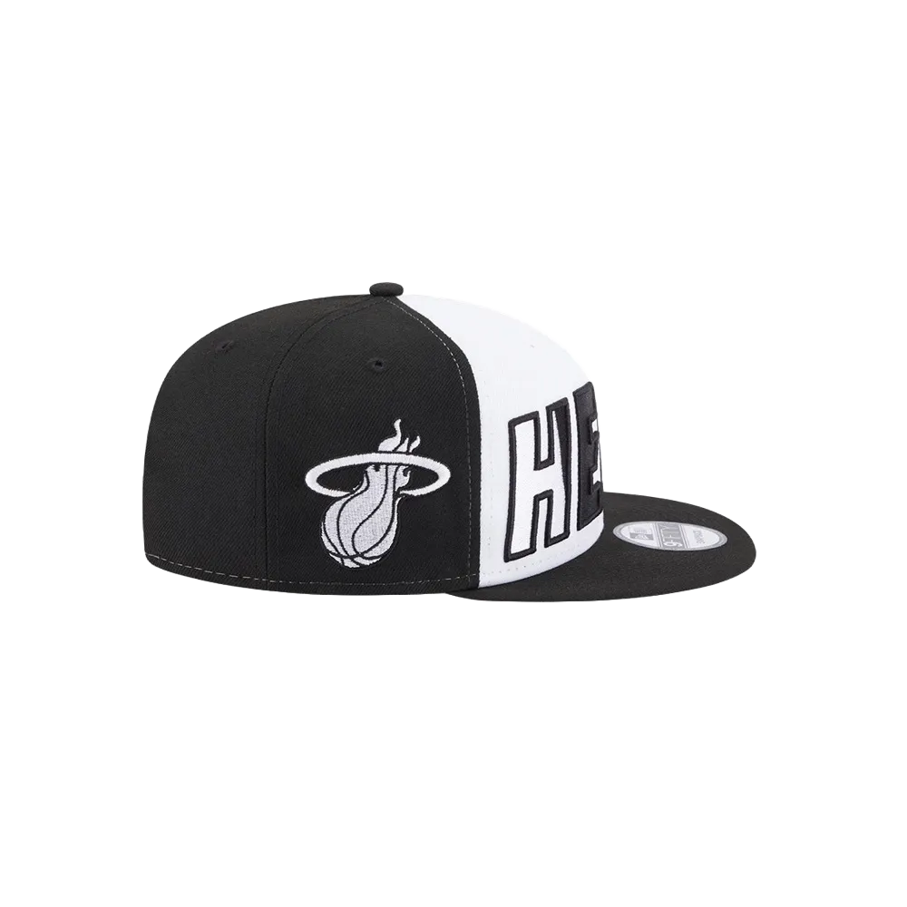 New Era Miami HEAT B/W Snapback