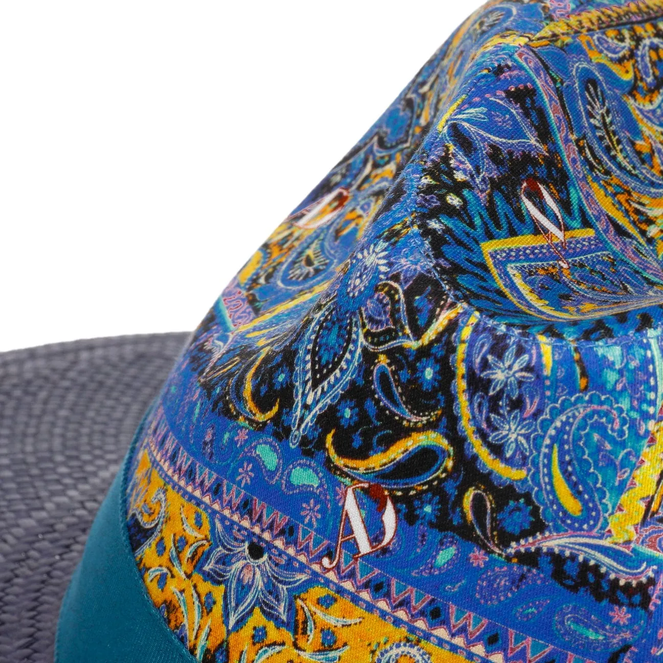 Palcanto Panama Brim Linen Hat by Alfonso D'Este