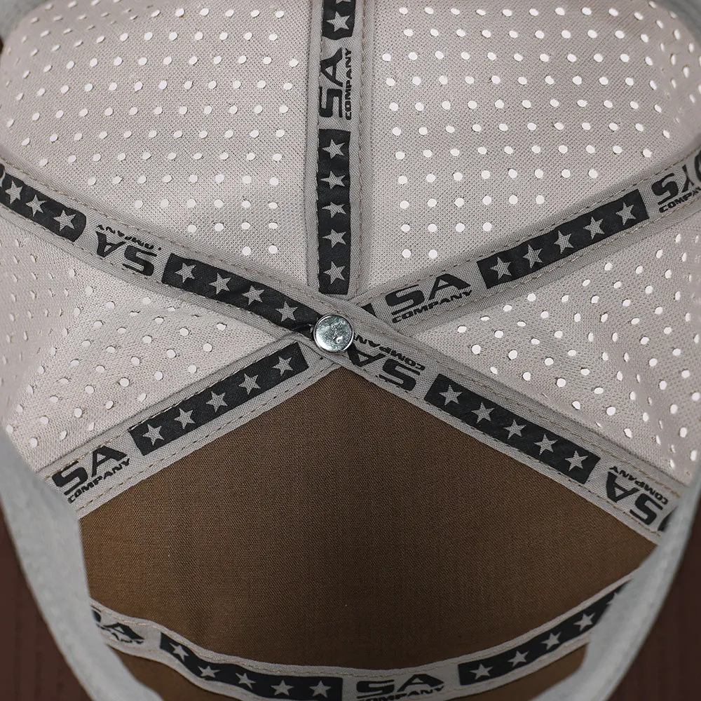 Performance Snapback | Sunrise Over Sand | Khaki/Brown