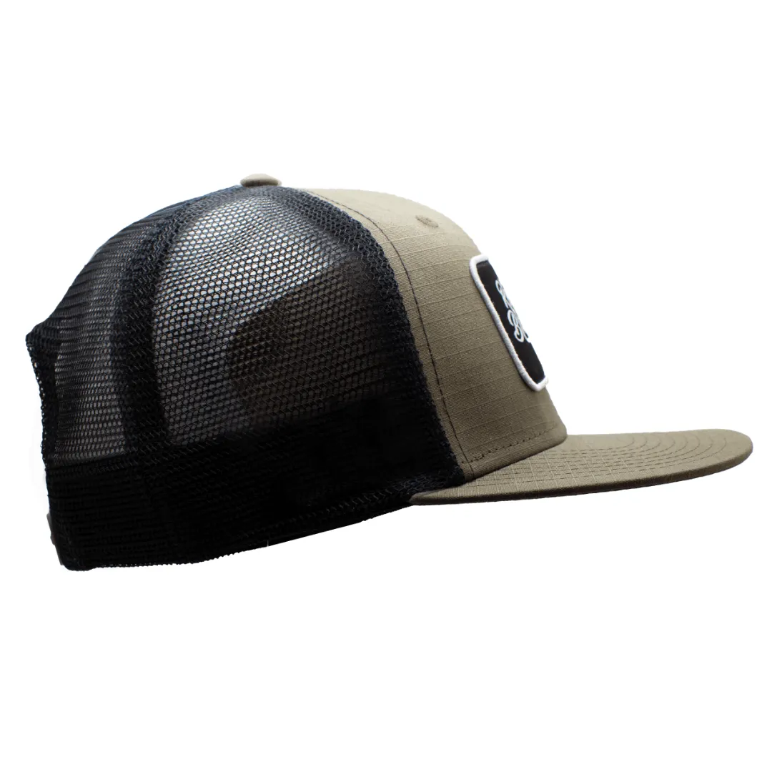 RWBC Patch Snapback RipStop, Olive & Black