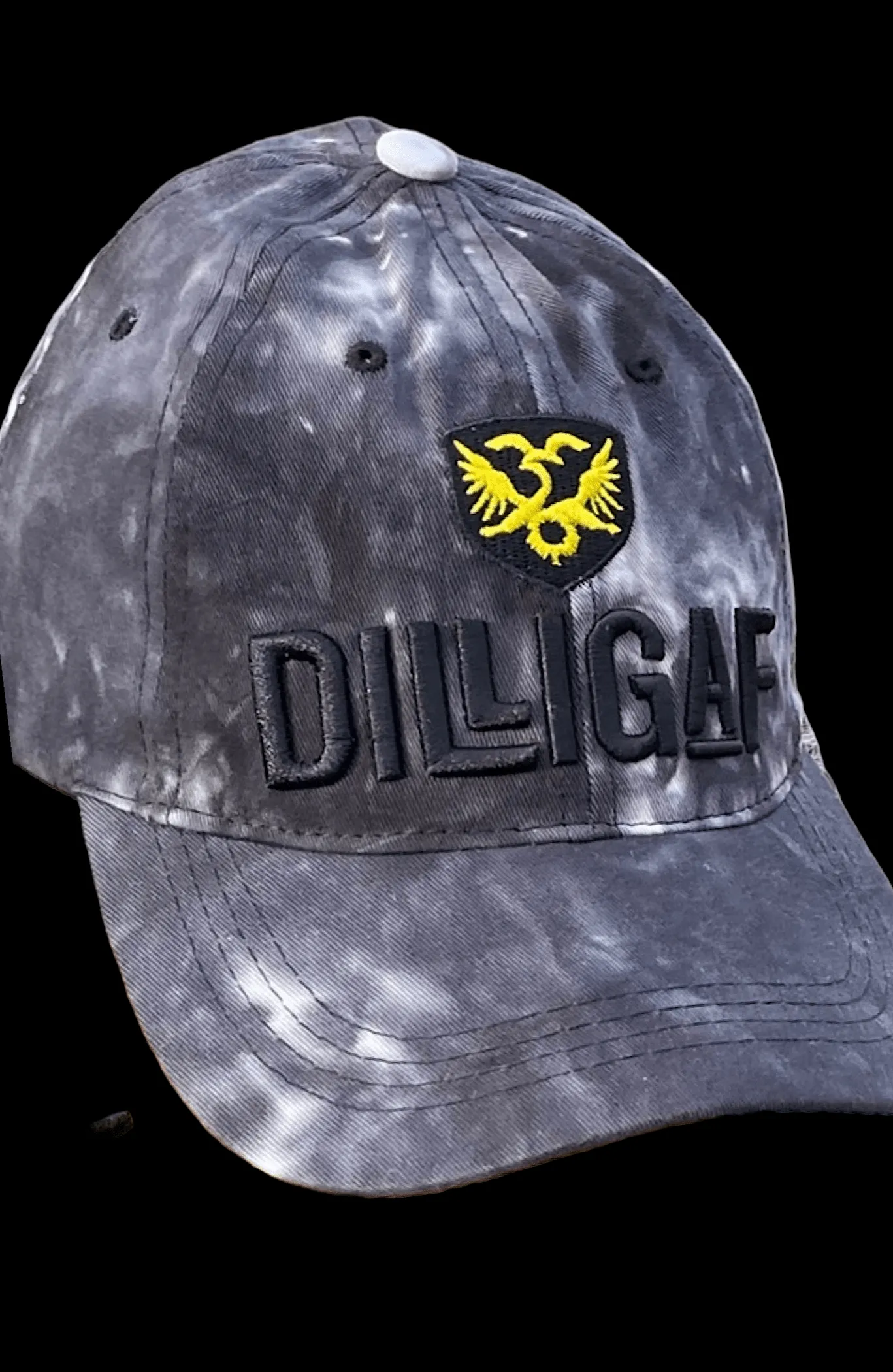 Tie Dye Baseball Dilligaf Cap