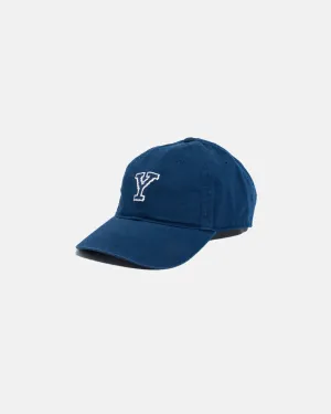 YALE UNIVERSITY NEEDLEPOINT HAT - NAVY